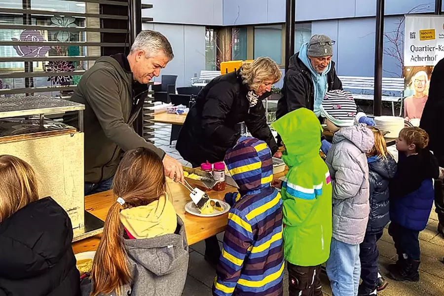 Viele hungrige Mäuler!