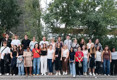 Gruppenbild der Acherhof-Reisegruppe.