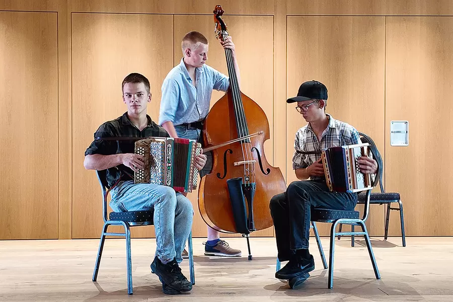 Das Ländlertrio «Gäuerler-Stimmig».