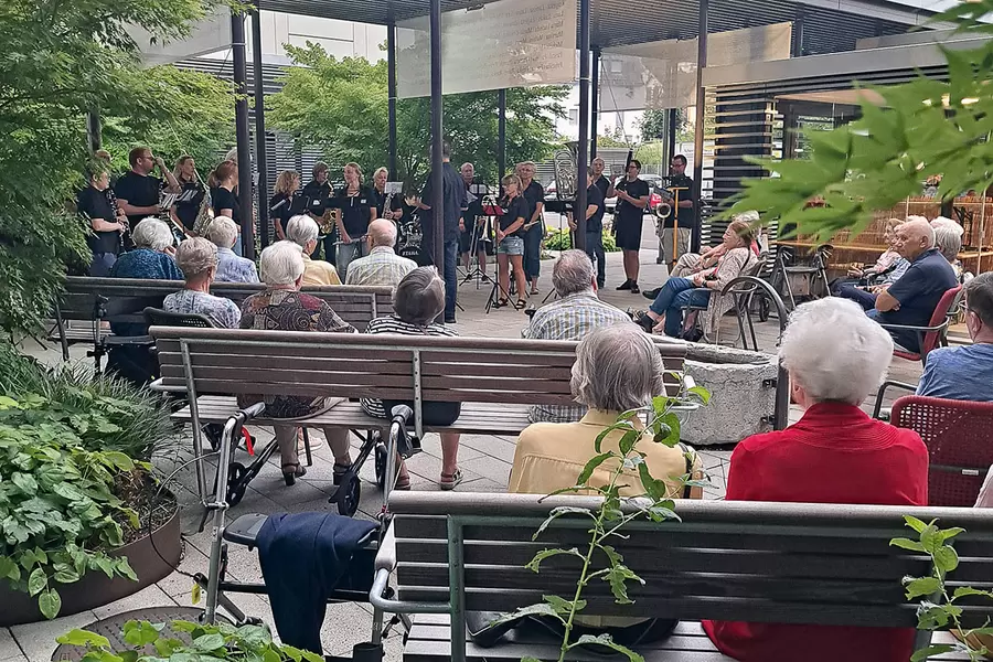 Das Plätzli bietet eine lauschige Konzert-Kulisse.