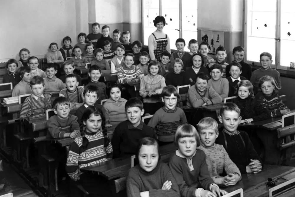 Klassenfoto 1962/63