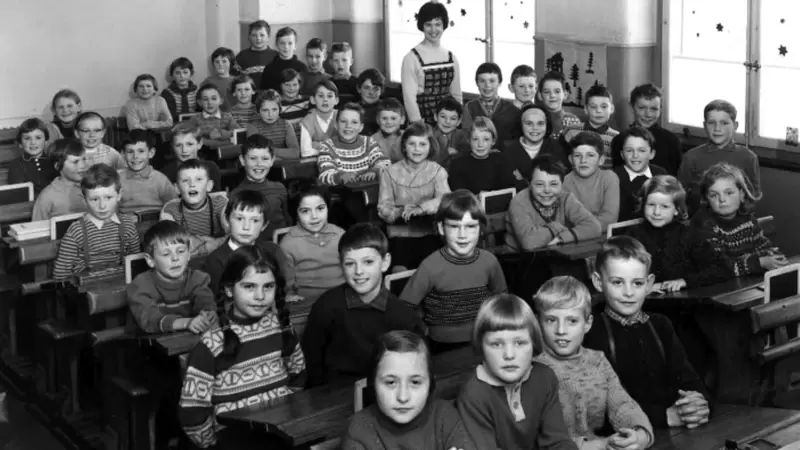 Klassenfoto 1962/63