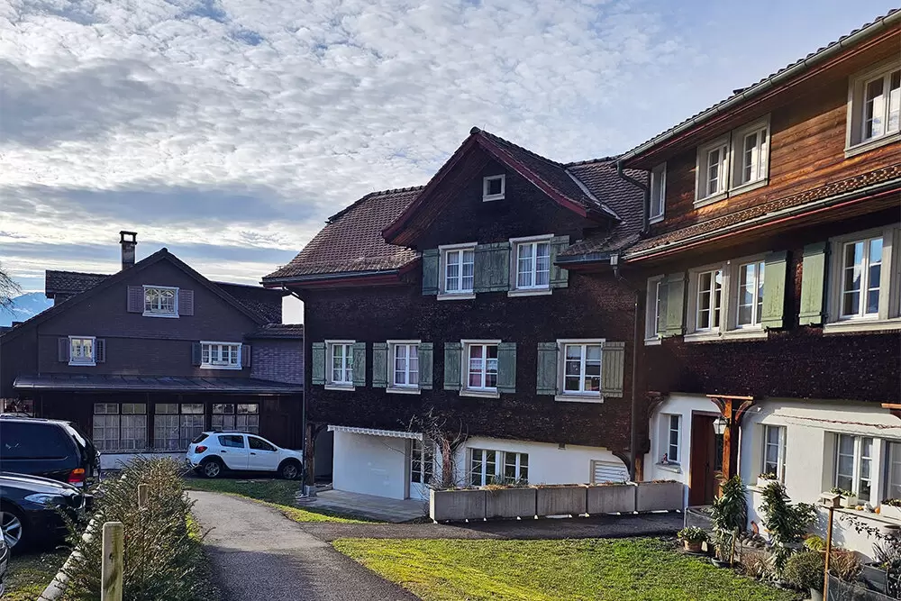 Historisches Ensemble an der Acherhofstrasse.