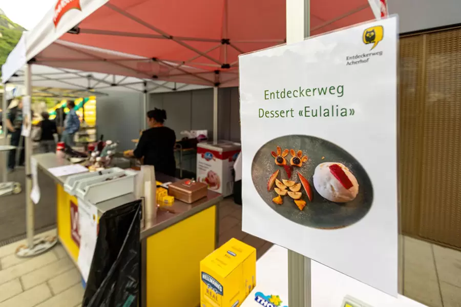 So fein! – Das neu kreierte Eulalia-Dessert.