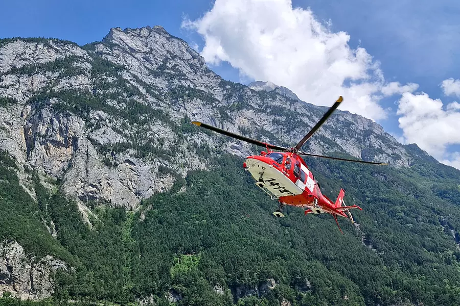  Abflug in Richtung Kanton Schwyz.