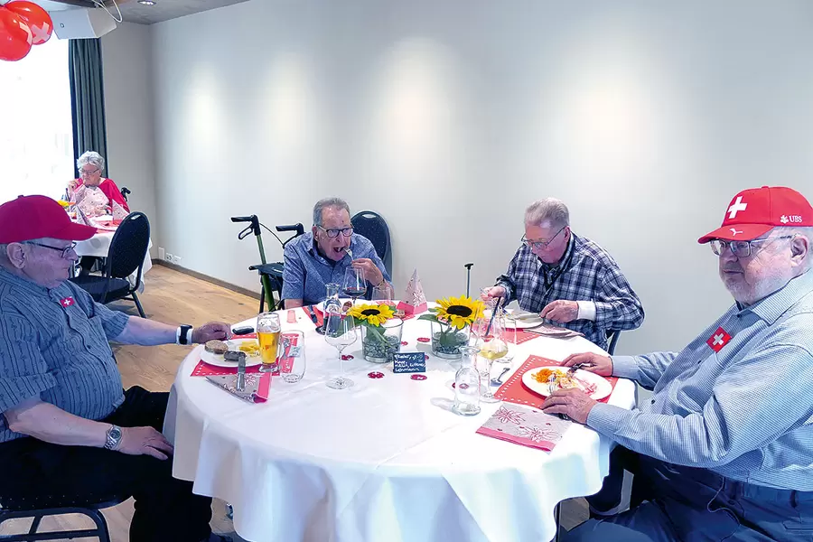 ls das Essen dann auf dem Tisch ist, wird die Laune noch besser.